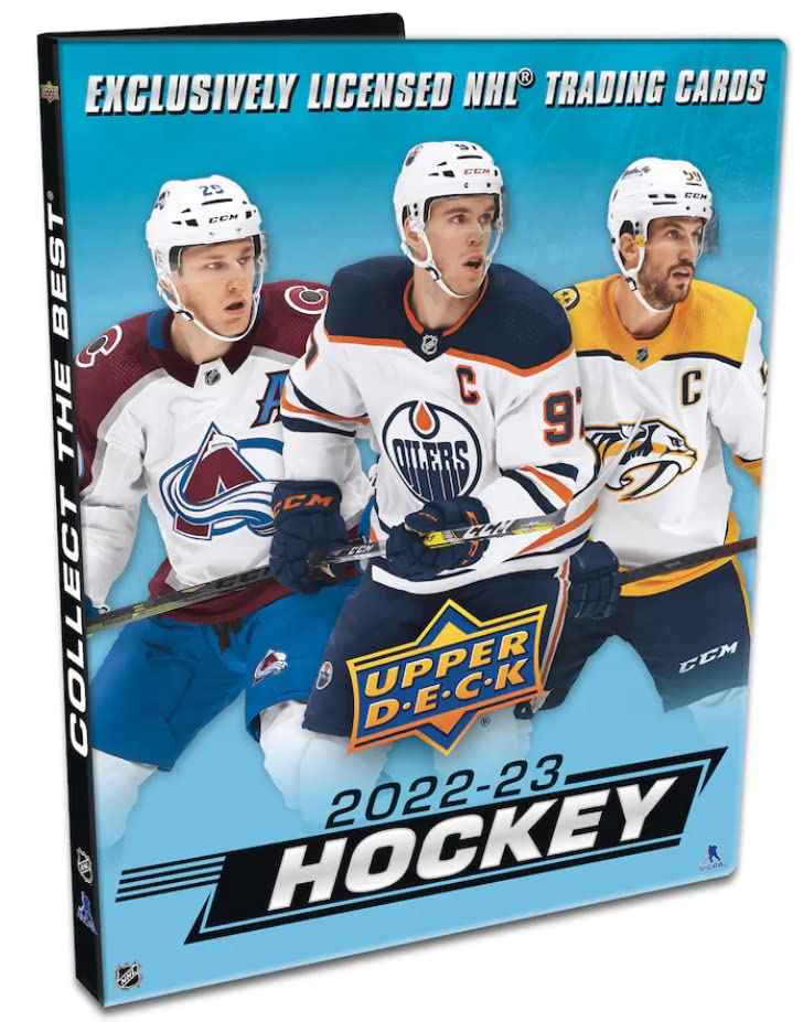 Upper Deck 2022-23 Series 1 Hockey Card Starter Kit (Includes